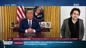 Donald Trump annonce qu’il ferme les frontières aux Européens pour 30 jours: "Une mesure qui n'a aucune efficacité" selon l'historien Patrick Zylberman