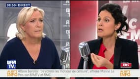 .@MLP_officiel condamne #Macron et @Elysee dans l'#AffaireBenalla : "L'Elysée met tous les moyens à disposition pour cacher l'affaire #Benalla"