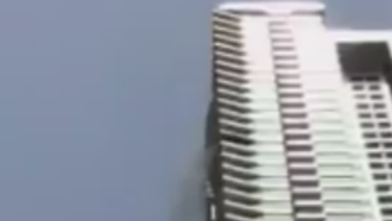 Un incendie s'est déclaré le 6 août sur un balcon de la Tiger Tower à Dubaï