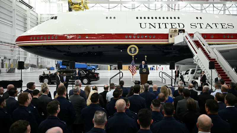 "Une Maison Blanche volante avec un niveau de luxe jamais vu": Donald Trump dévoile son nouvel avion présidentiel Air Force One offert par le Qatar