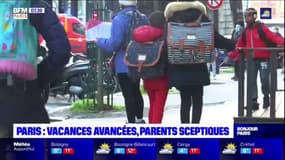 Paris: vacances avancées, parents sceptiques