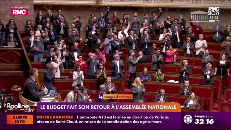 Le budget fait son retour à l'assemblée nationale