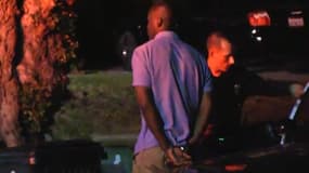 Image de l'arrestation de Michael Jace, le 20 mai 2014 à Los ANgeles.
