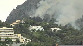 Incendie à Menton: "Très rapidement, il y avait des flammes de 15 mètres"
