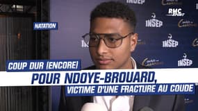Natation : Coup dur (encore) pour Ndoye-Brouard, victime d’une fracture au coude