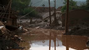 Le village de Bento Rodrigues a été dévasté.