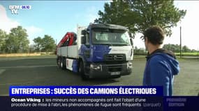 Les camions 100% électrique séduisent de plus en plus d'entreprises