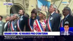 Métropole de Lyon: 42 maires soutiennent le projet Lyon-Turin