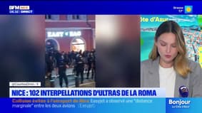 Nice : 102 interpellations de supporters ultras de la Roma ce mardi soir en marge de la rencontre