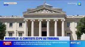 Hervé conteste 23 PV au tribunal de Marseille, il accuse le harcèlement d'une policière