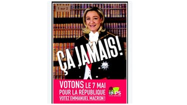 Le Parti socialiste va imprimer 4 millions de tracts en soutien à Emmanuel Macron.