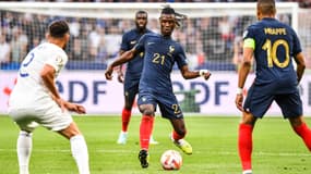 Eduardo Camavinga lors de France-Grèce le 19 juin 2023