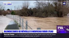 Pas-de-Calais: de nouvelles inondations à Blendecques