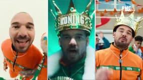 Pays-Bas : Le "Roi Sneijder" chanteur dans un clip electro