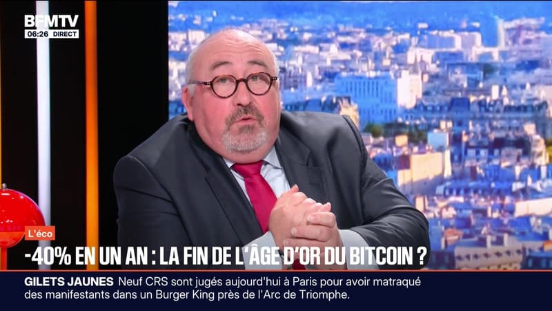 BFM éco : - 40% en un an, la fin de l'âge d'or du Bitcoin ? - 09/02