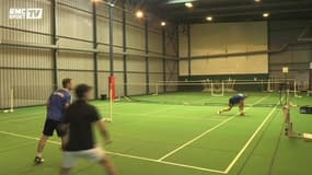 Brice Leverdez en route pour les Mondiaux de badminton