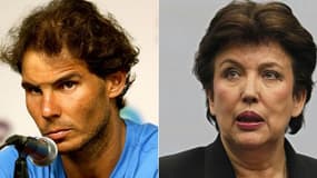 Rafael Nadal et Roselyne Bachelot