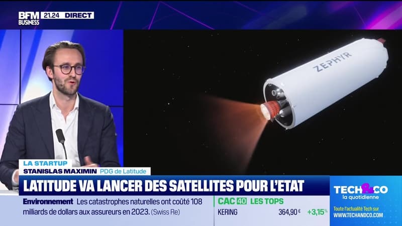 Stanislas Maximin (Latitude) : Latitude va lancer des satellites pour l'État - 26/03