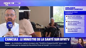 Canicule: "On s'est mobilisé et on a anticipé pour pouvoir faire face à cet été caniculaire", explique le ministre de la Santé, Yannick Neuder