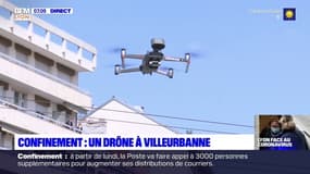 À Villeurbanne, la police se sert d'un drone pour faire respecter les règles de confinement