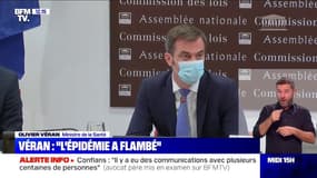 Olivier Véran: "L'épidémie a flambé dans l'immense majorité de notre pays"