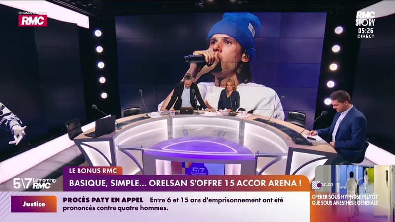 Le bonus RMC : Basique, simple... Orelsan s'offre 15 Accor Arena ! - 03/03