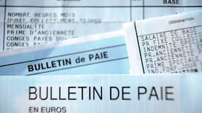 Bulletin de paie (Photo d'illustration)