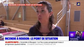 Incendie à Rougon: le point sur la situation de la préfète des Alpes-de-Haute-Provence