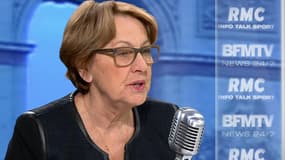 La ministre Marylise Lebranchu sur le plateau de BFMTV-RMC, le 19 janvier 2016.