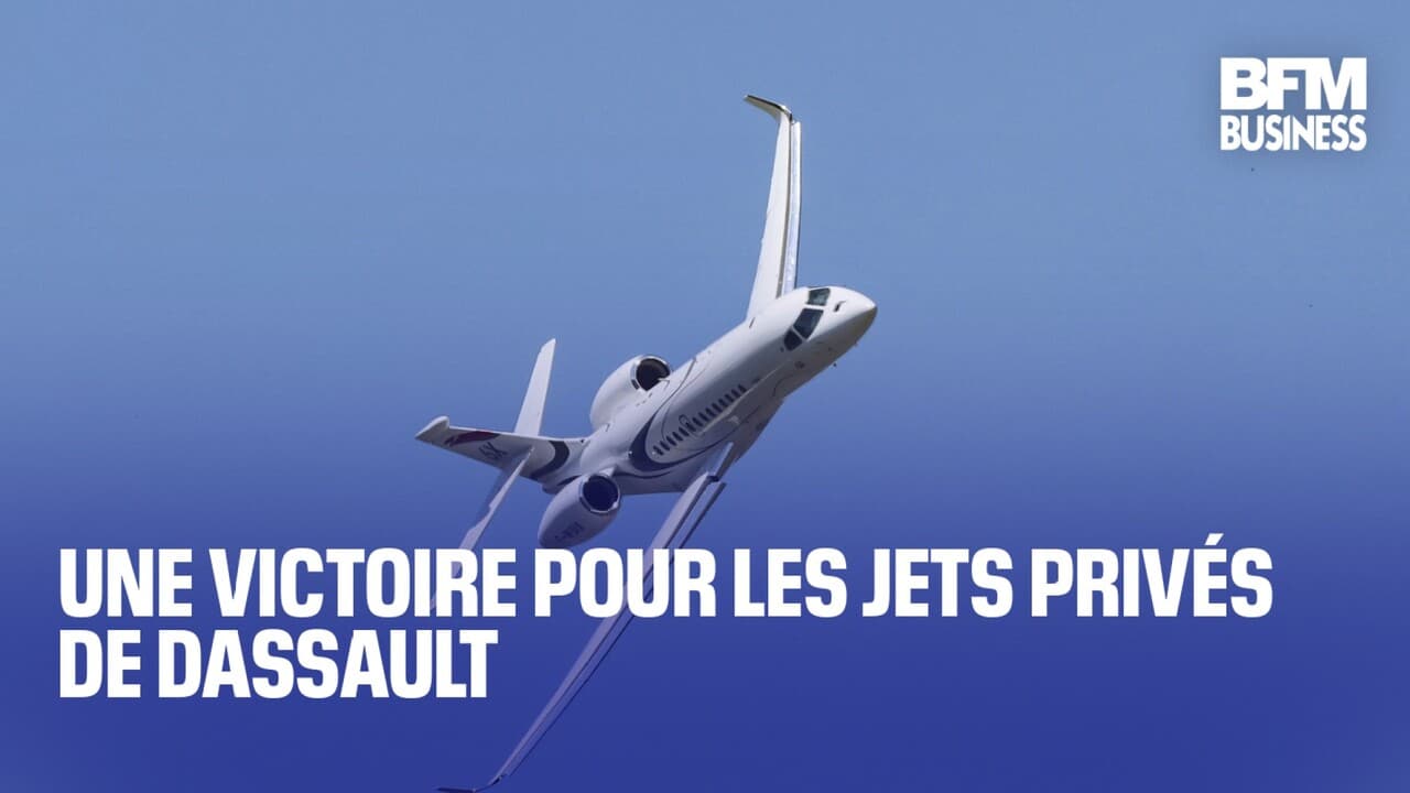Dassault'un özel jetleri için zafer
