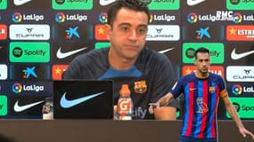 Barça : "Busquets est important pour nous" insiste Xavi