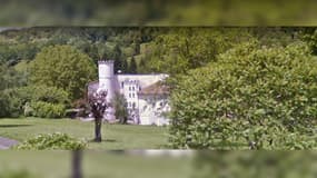 Le château de Nescus (Ariège), remontant au XVIIIe siècle.