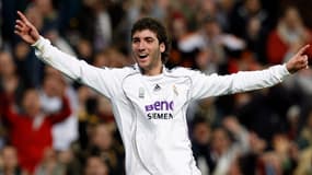 Gonzalo Higuain avec le Real Madrid en janvier 2007