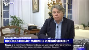 Obsèques de Jacques Chirac: Gilbert Collard trouve le refus d'inviter Marine Le Pen "peu conforme à l'idée de rassemblement républicain"