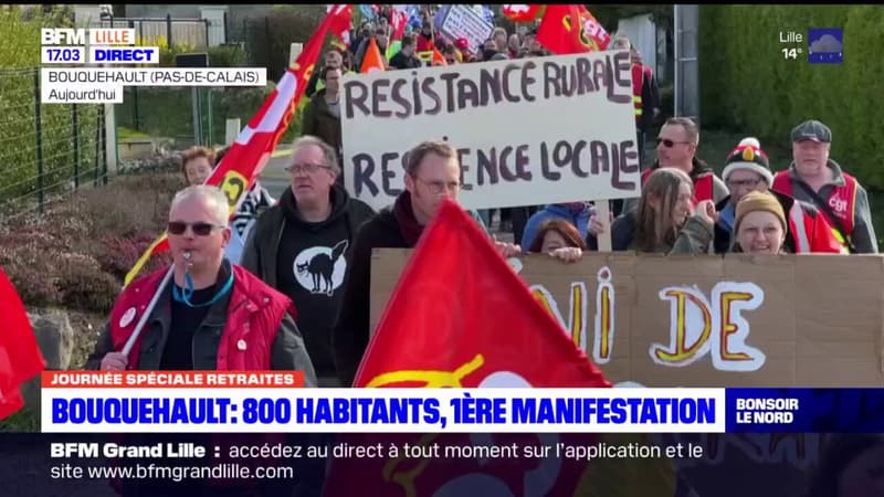 Bouquehault: 800 habitants pour une première manifestation