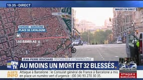 Attaque terroriste à Barcelone: au moins 1 mort et 32 blessés (2/2)