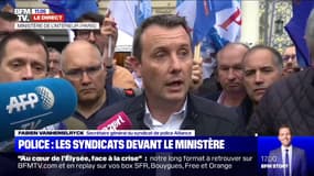 Fabien Vanhemelryck (Alliance Police nationale): "Les propos de Christophe Castaner, c'était la goutte d'eau (...) On n'en peut plus"