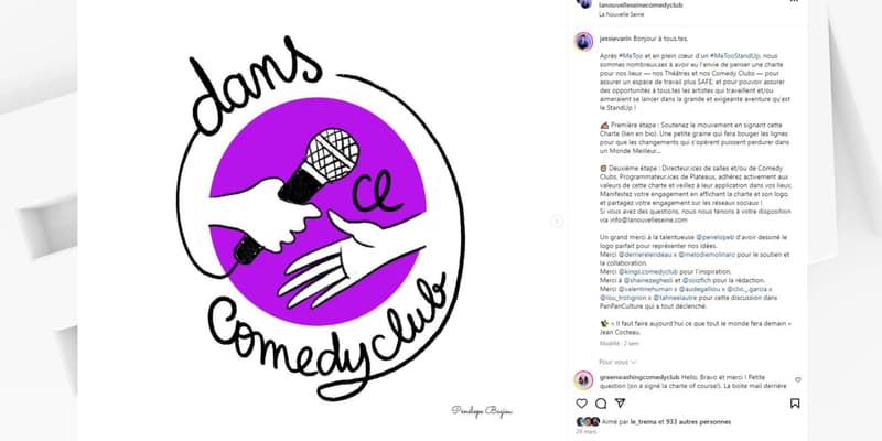 Le logo de la charte "Dans ton Comedy Club"