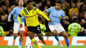 Jude Bellingham face à Manchester City.