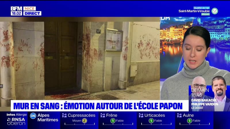 Nice: des témoins racontent comment ils ont découvert les traces de sang autour de l'école Papon