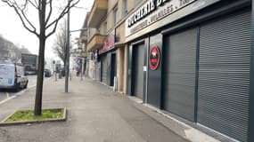 La rue Jean Ligonnet, à Givors, où à eu lieu la fusillade. - BFM LYON