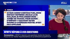 En tant qu'agent contractuel, puis-je prolonger mon arrêt de travail pour garde d'enfant? BFMTV répond à vos questions