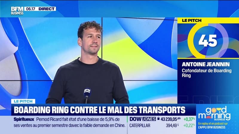 Le Pitch : Boarding Ring contre le mal des transports - 18/10