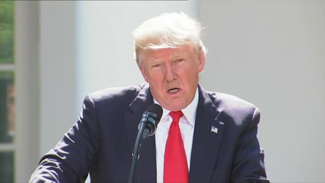 Donald Trump a annoncé, ce jeudi, le retrait des États-Unis de l'accord de Paris sur le climat