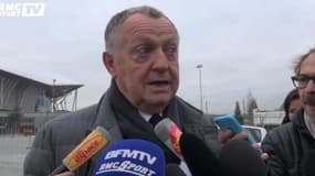 Lyon : Aulas n'est "pas inquiet" pour son club