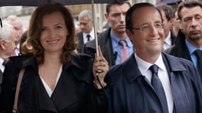 Valérie Trierweiler et François Hollande