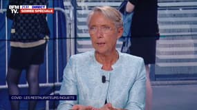 Élisabeth Borne: "On va continuer à accompagner le secteur de la restauration"