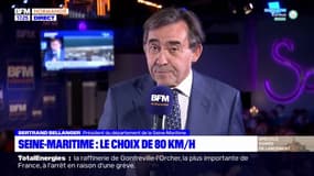 Bertrand Bellanger, président du département de la Seine-Maritime, défend son choix de maintenir les 80 km/h
