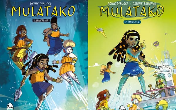 La BD "Mulatako" de Reine Dubissi et Carine Bahanag La BD "Mulatako" de Reine Dubissi et Carine Bahanag