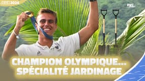 JO 2024 / Surf : "Je vais devoir ratisser", la mère de K. Vaast jardinait pendant son titre olympique